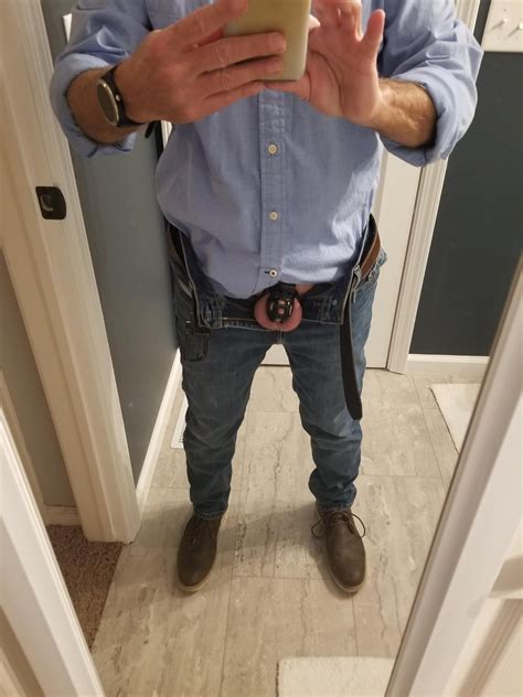 Wife has me locked up while working : r/MasculineMaleChastity.